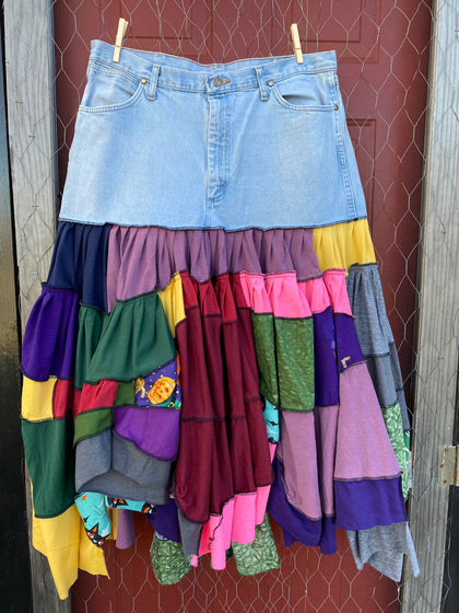 Patchwork skirt