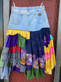 Patchwork skirt
