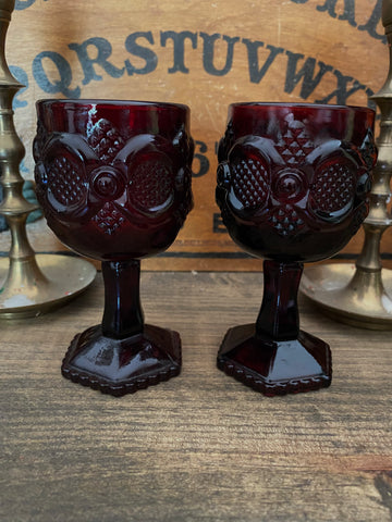 Ruby Goblets
